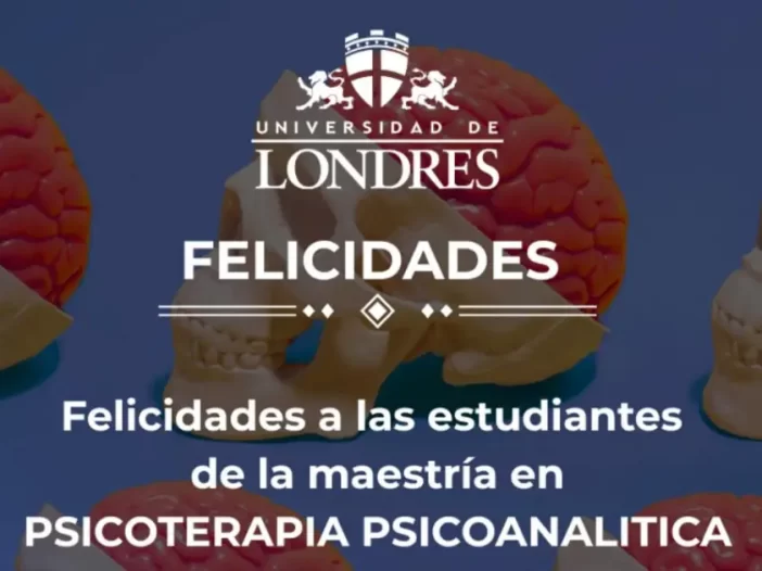 Felicidades a las estudiantes de la maestría en Psicoterapia Psicoanalítica